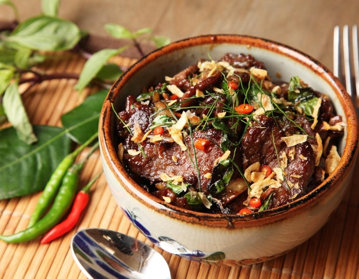 Thai-Style Beef With Basil and Chilie