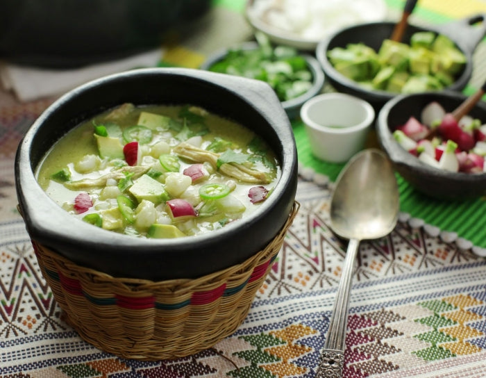 Green Mexican Hominy And Soup