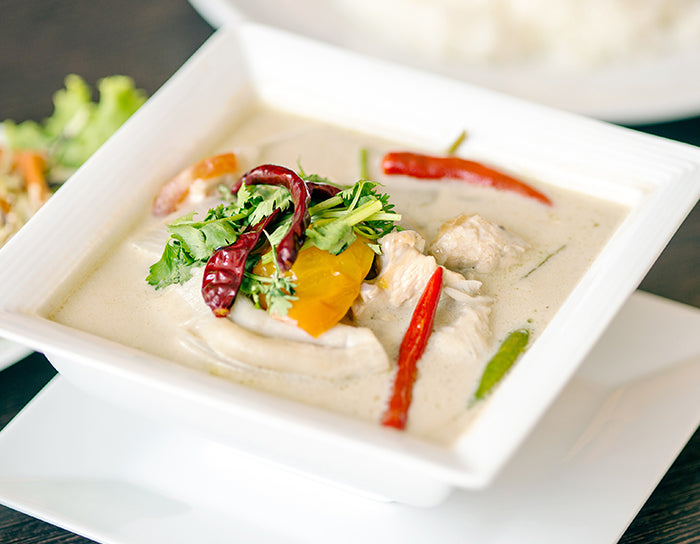 Chicken And Coconut Milk Soup