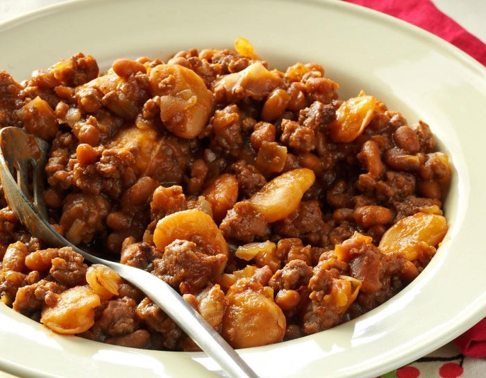 Hearty Beans With Beef