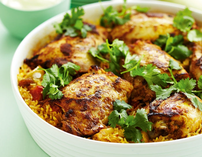 Indian Curried Chicken Rice
