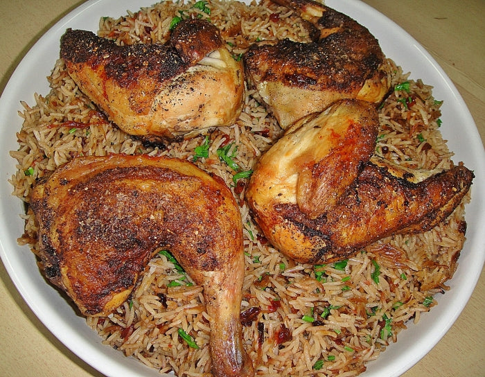 Iraqi Chicken with Rice