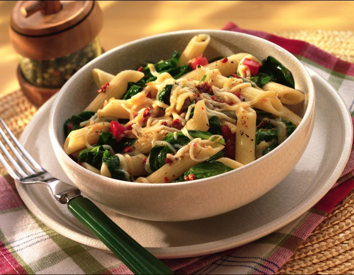 Penne Spinach Pasta