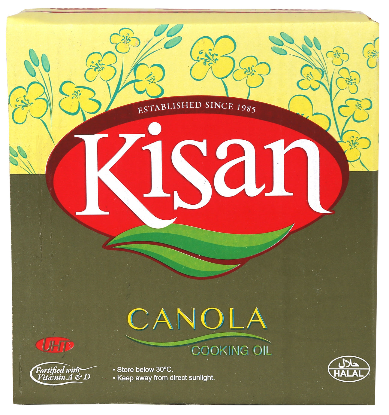 Kisan Canola Oil [Multi Pack 1 x 5]