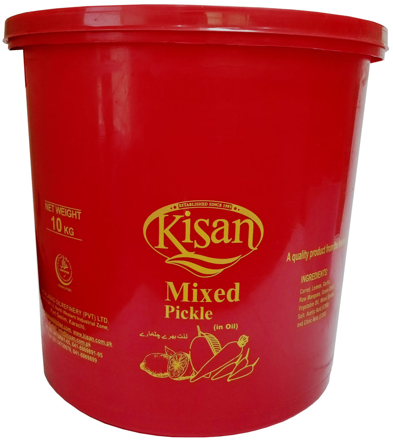 Kisan Mixed Pickle 10 KG Bucket