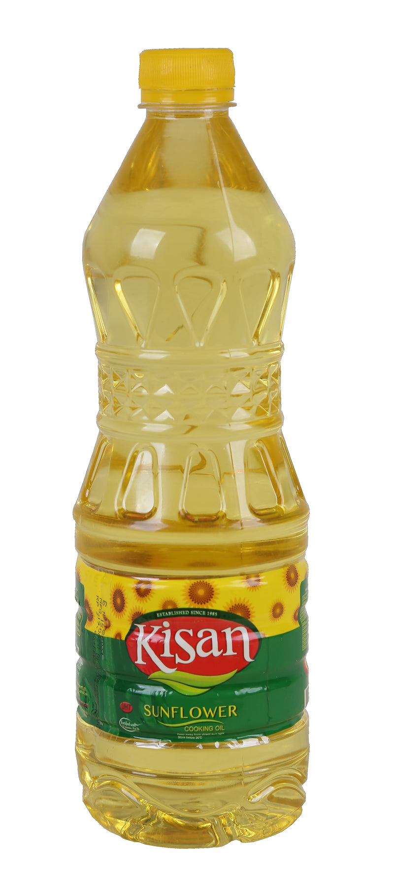 Kisan Sunflower Oil 1 Liter PET BTL [Multi Pack 1 x 12]