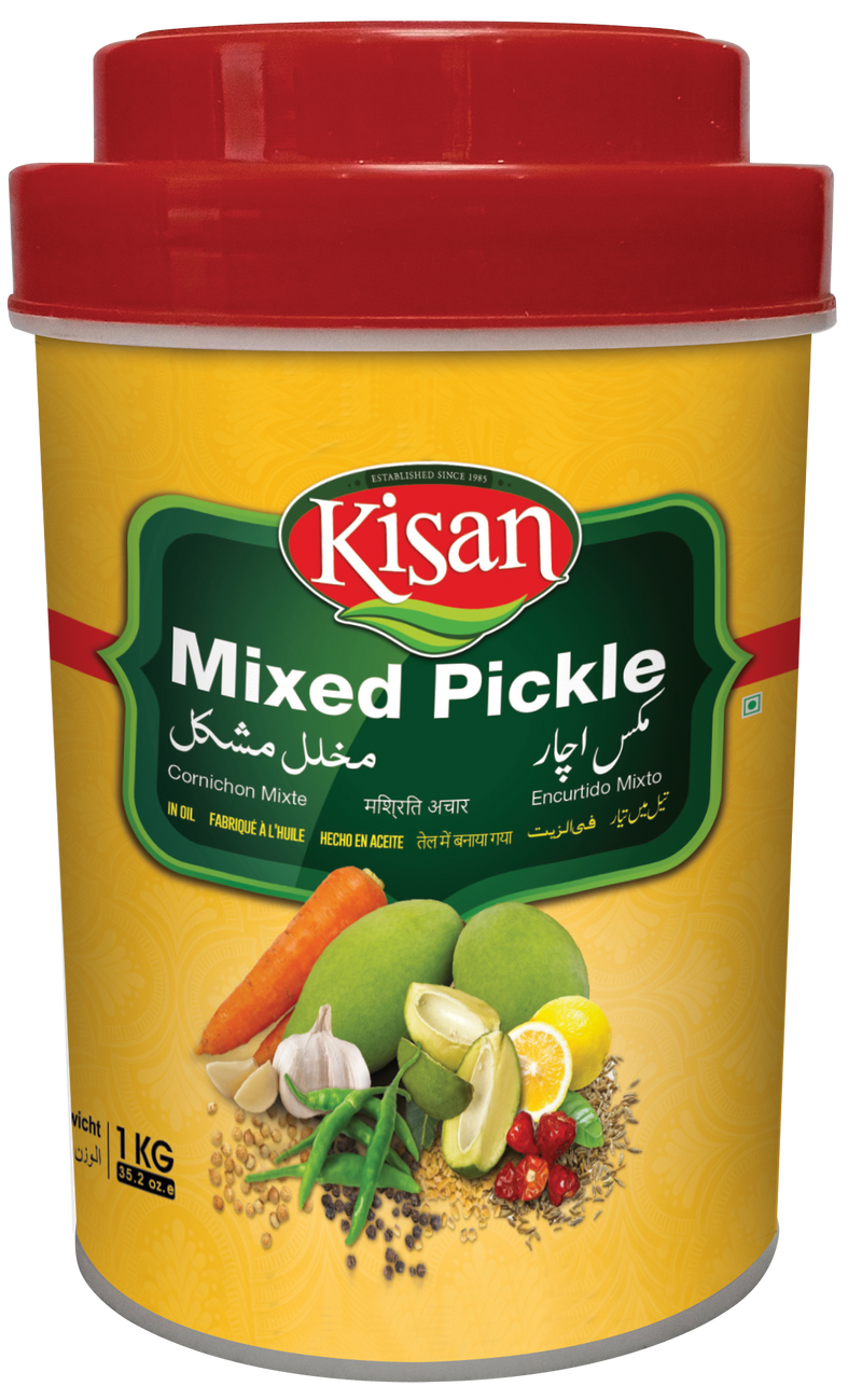 Kisan Mixed Pickle 1KG Jar